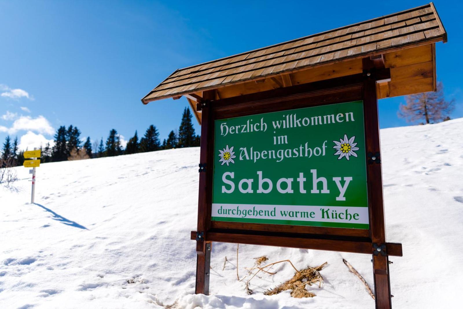 Almidylle Sabathy Hotel Obdach Eksteriør billede